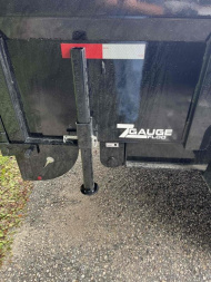 New 2025 H and H Trailer 83 x 16 Topline Gooseneck Telescoping I-Beam Dump 17.6K