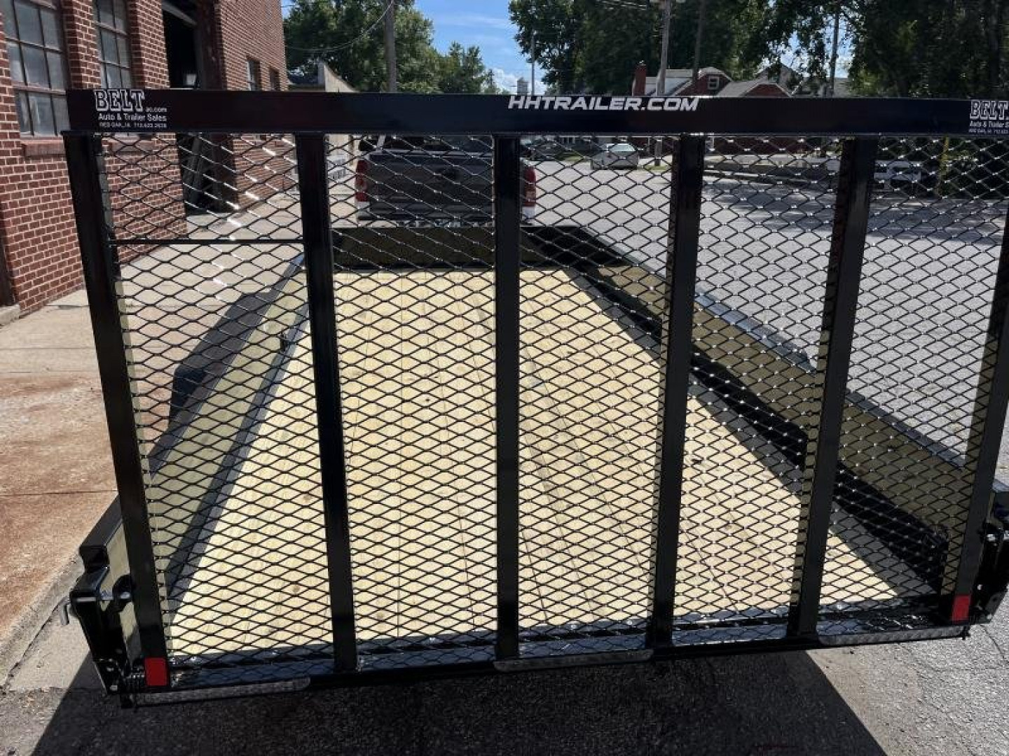 New 2025 H and H Trailer 82x14 Solid Side Utility Trailer  7K Tandem