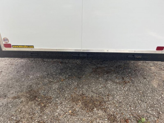 New 2023 H and H Trailer 7x16x78 HH Series Round Top V-Nose Enclosed Cargo Trailer  7K Tandem