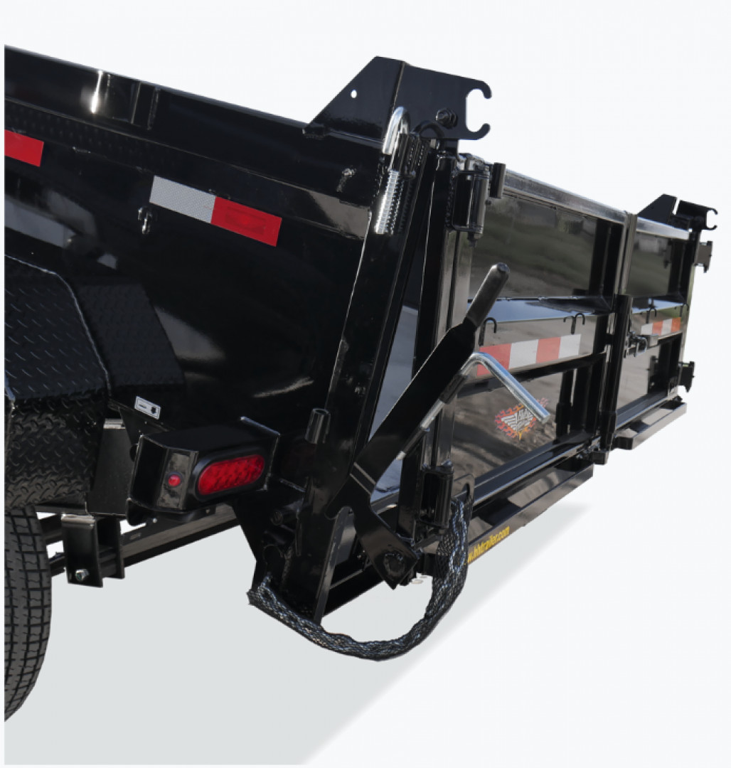 New 2024 H and H Trailer 83x16 Industrial Dump Trailer  16K Scissor