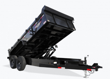 New 2024 H and H Trailer 83x16 Industrial Dump Trailer  16K Scissor