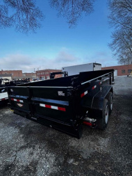 New 2024 H and H Trailer 83x16 Industrial Dump Trailer  16K Scissor