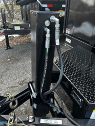 New 2024 H and H Trailer 83x16 Industrial Dump Trailer  16K Scissor