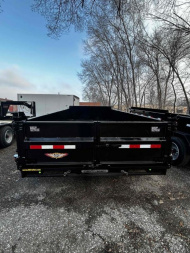 New 2024 H and H Trailer 83x16 Industrial Dump Trailer  16K Scissor