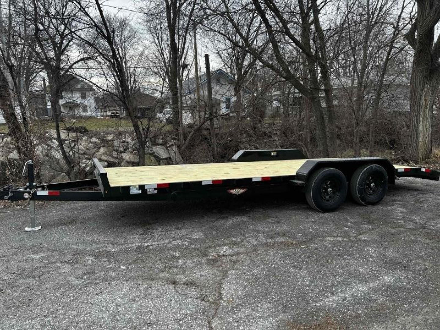 New 2024 H and H Trailer 82x18+2 Heavy Duty Car Hauler Trailer  10K