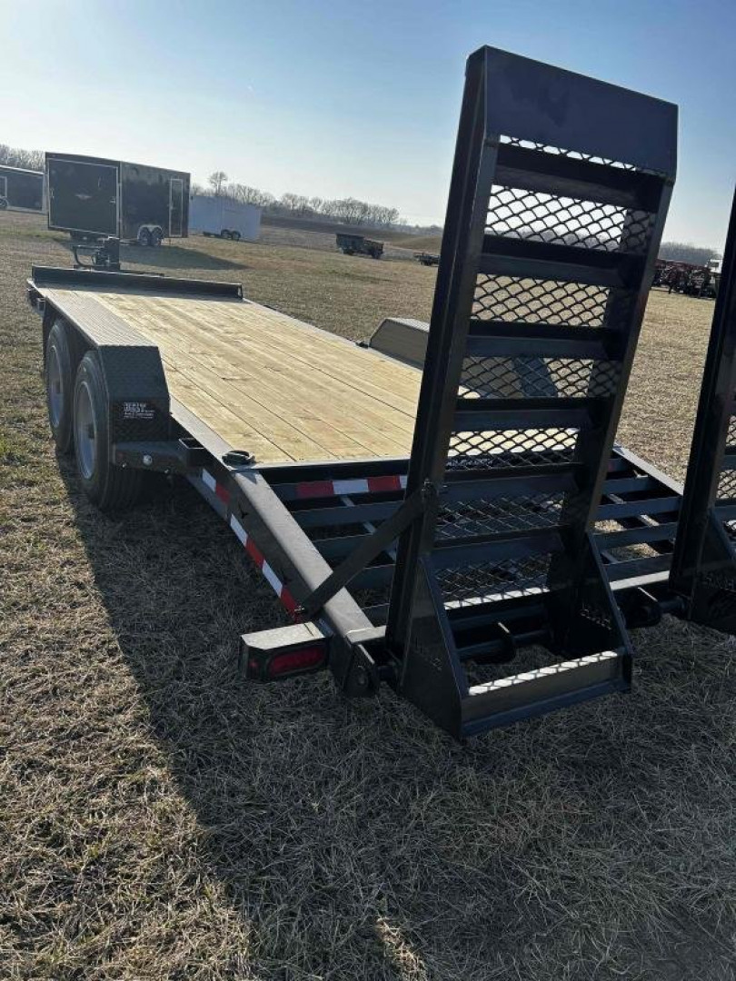 New 2024 H and H Trailer 8.5 x 20 (17+3) Topline I-Beam Industrial Equipment Trailer  17.6K