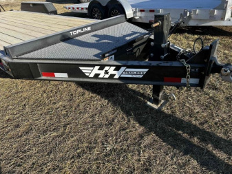 New 2024 H and H Trailer 8.5 x 20 (17+3) Topline I-Beam Industrial Equipment Trailer  17.6K