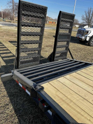 New 2024 H and H Trailer 8.5 x 20 (17+3) Topline I-Beam Industrial Equipment Trailer  17.6K