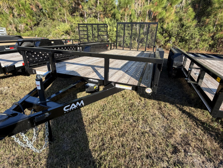 New 2025 Cam Superline 7X16 7K ATV Trailer