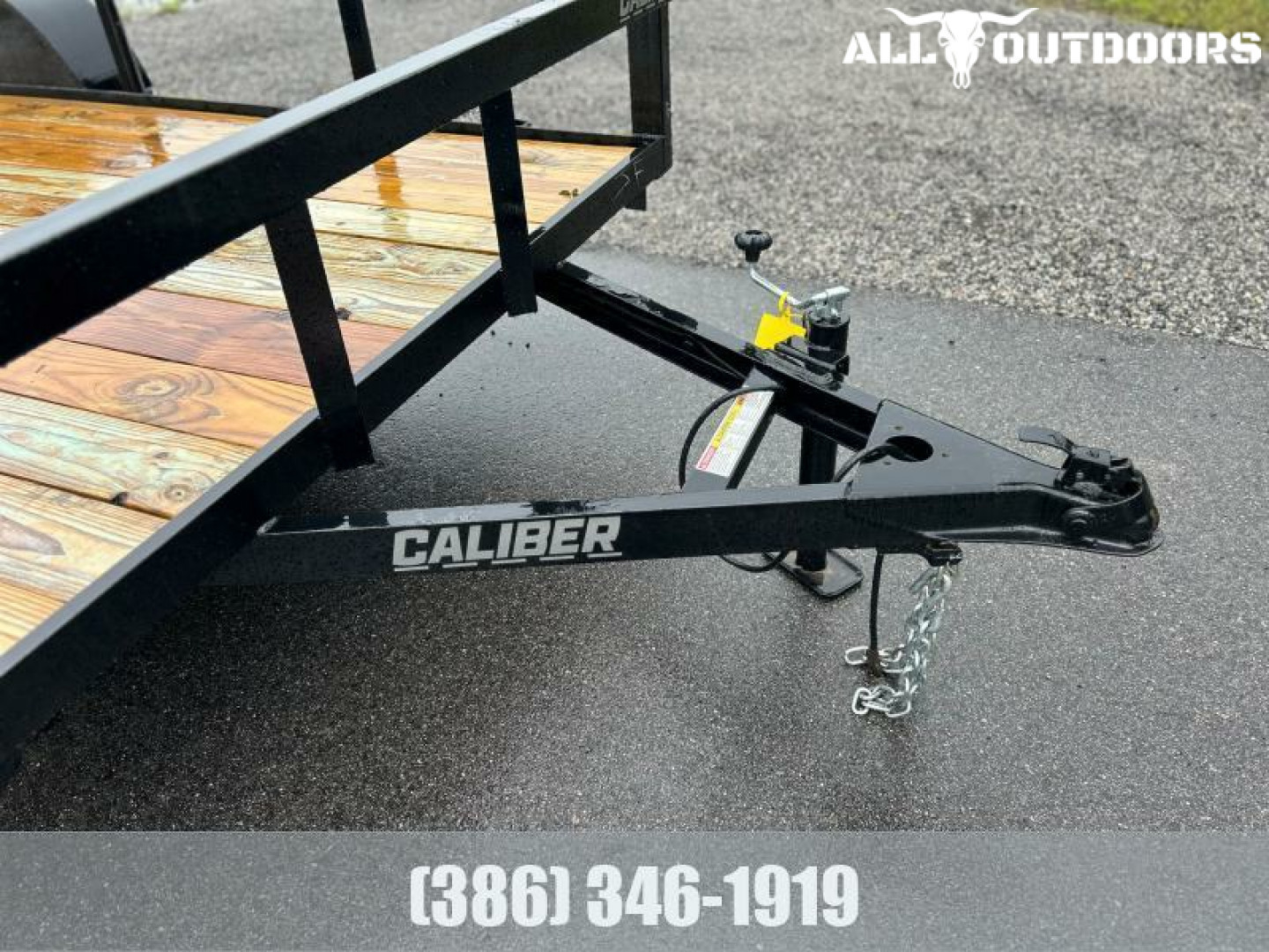 New 2025 Caliber Trailer Mfg 3K 6X12 Utility Trailer
