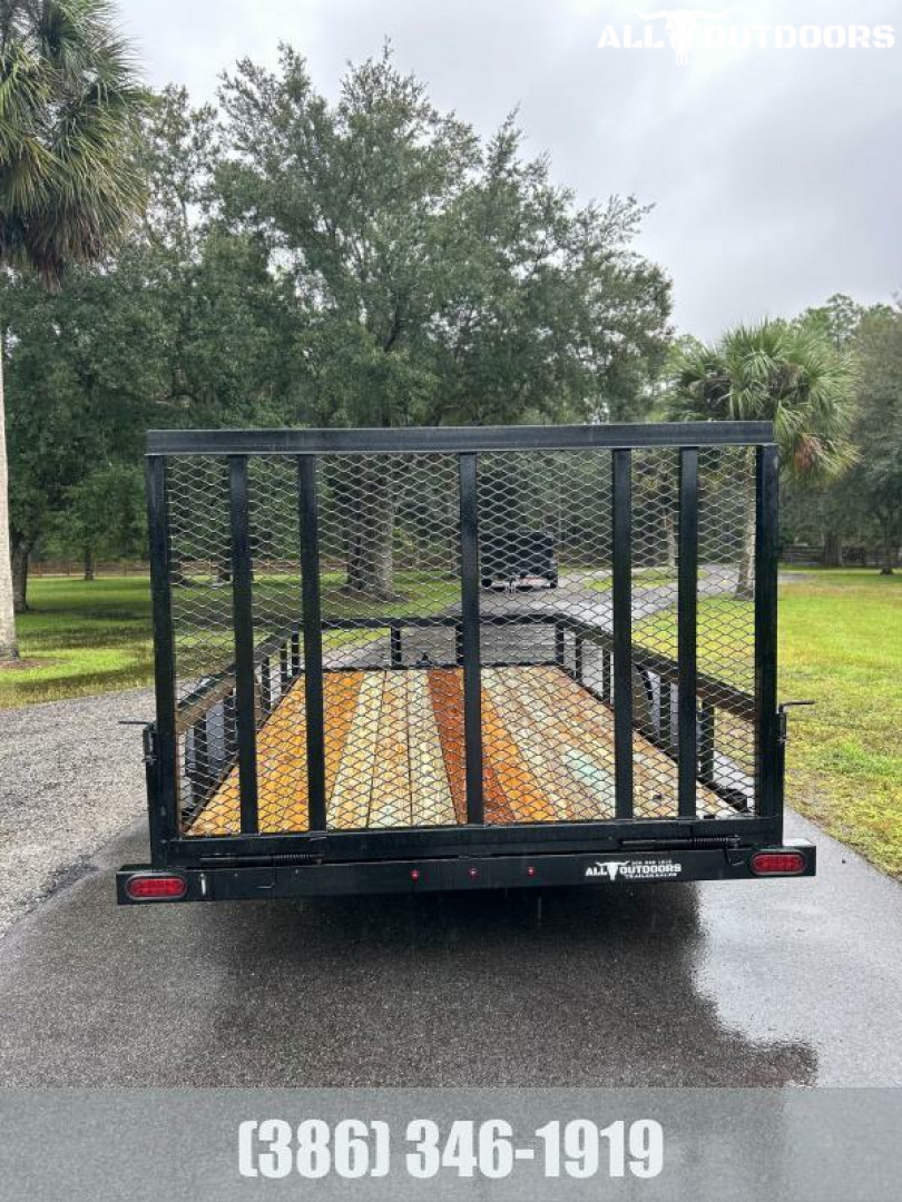 New 2025 Caliber Trailer Mfg 3K 6X12 Utility Trailer