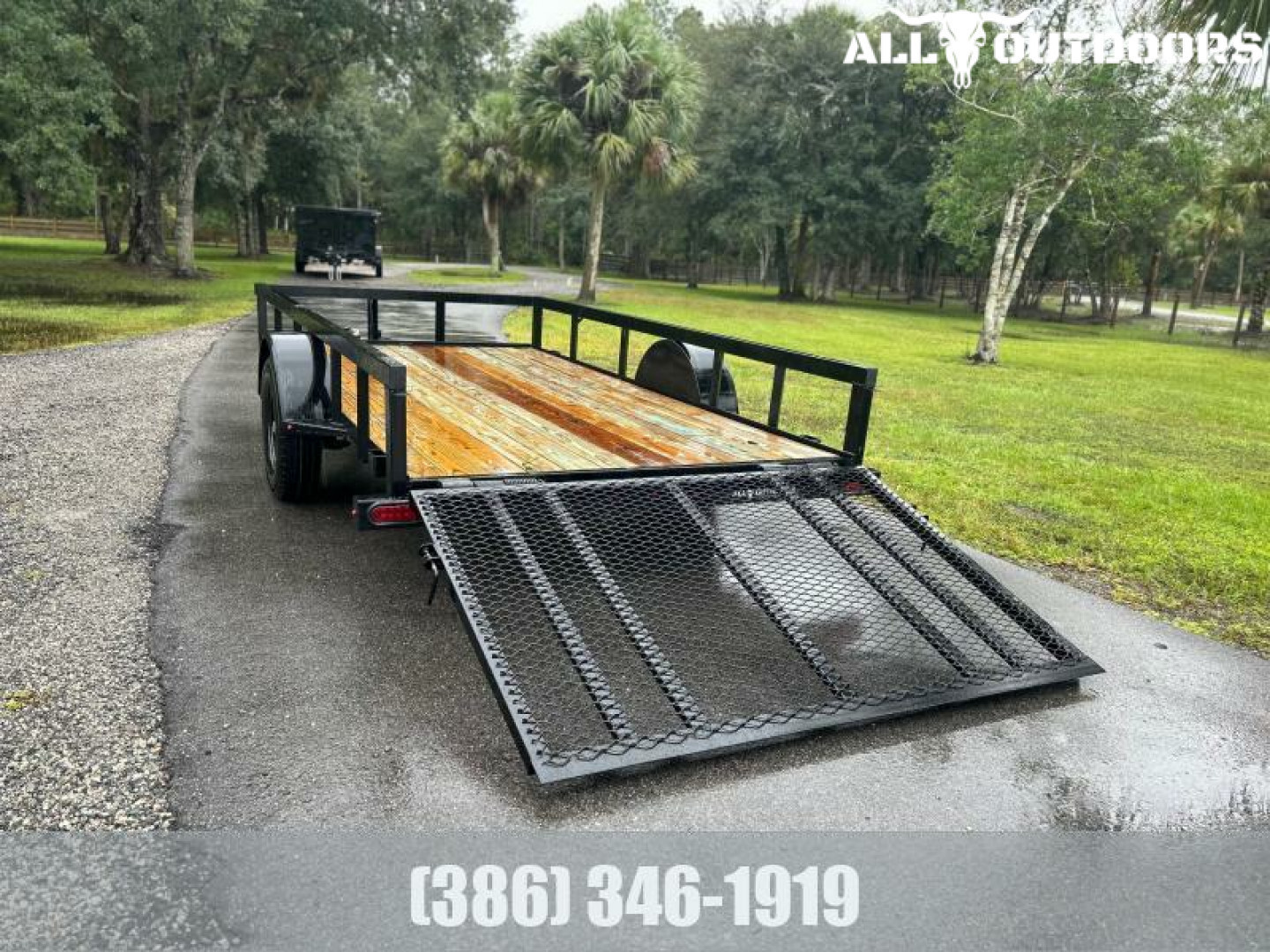 New 2025 Caliber Trailer Mfg 3K 6X12 Utility Trailer