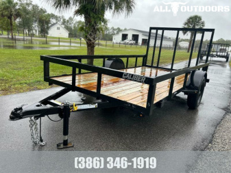 New 2025 Caliber Trailer Mfg 3K 6X12 Utility Trailer