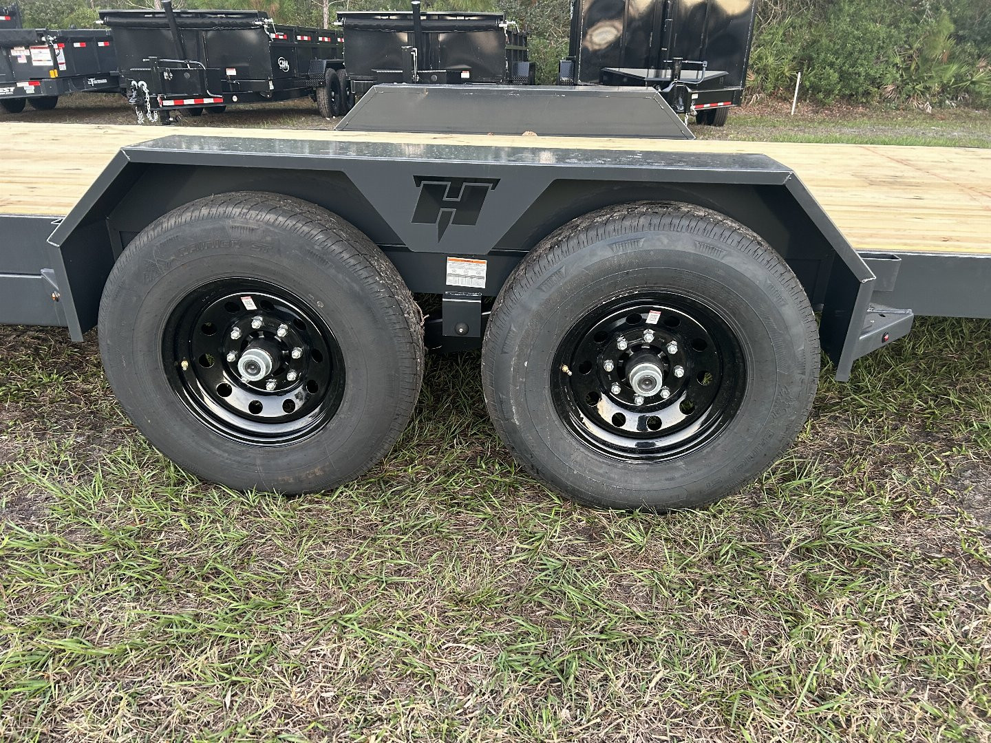 New 2025 Hillcrest Trailers 14K 24+2 Equipment Trailer