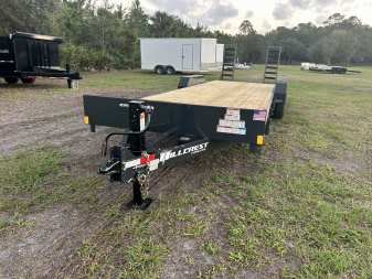 New 2025 Hillcrest Trailers 14K 24+2 Equipment Trailer