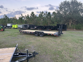 New 2025 Hillcrest Trailers 14K 24+2 Equipment Trailer