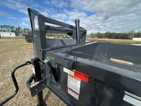 New 2025 Hillcrest Trailers 15.9K 7X16 Gooseneck Dump Trailer