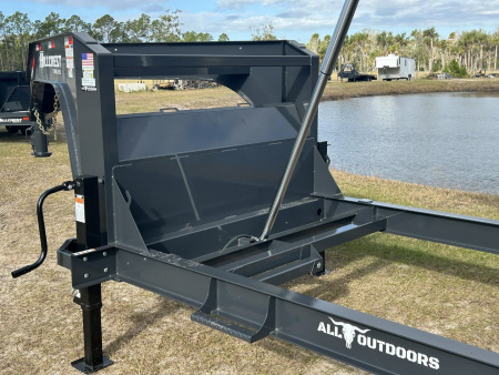 New 2025 Hillcrest Trailers 15.9K 7X16 Gooseneck Dump Trailer
