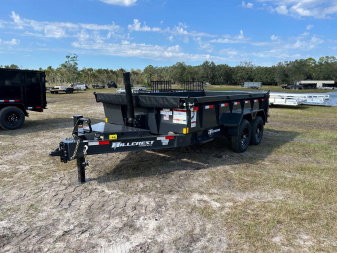 New 2025 Hillcrest Trailers 14K 7X14 Dump Trailer