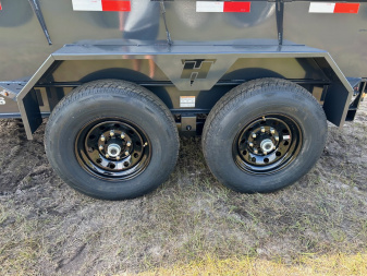 New 2025 Hillcrest Trailers 14K 7X14 Dump Trailer