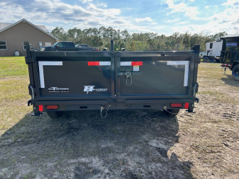 New 2025 Hillcrest Trailers 14K 7X14 Dump Trailer