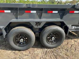 New 2025 Hillcrest Trailers 14K 7X14 Dump Trailer