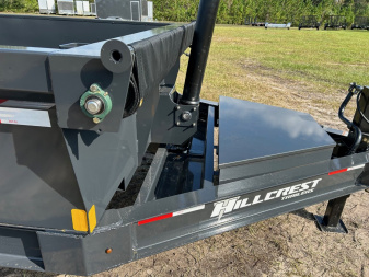 New 2025 Hillcrest Trailers 14K 7X14 Dump Trailer