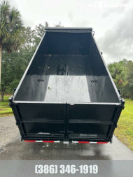 New 2025 Caliber Trailer Mfg 7x14 - 14K High Side Dump Trailer