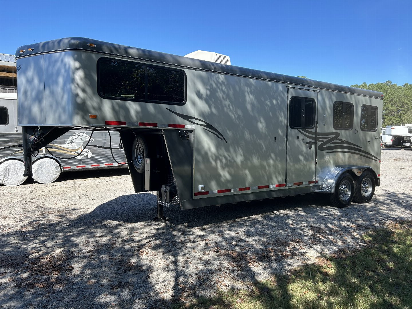 New 2025 Hawk 122C Horse Trailer