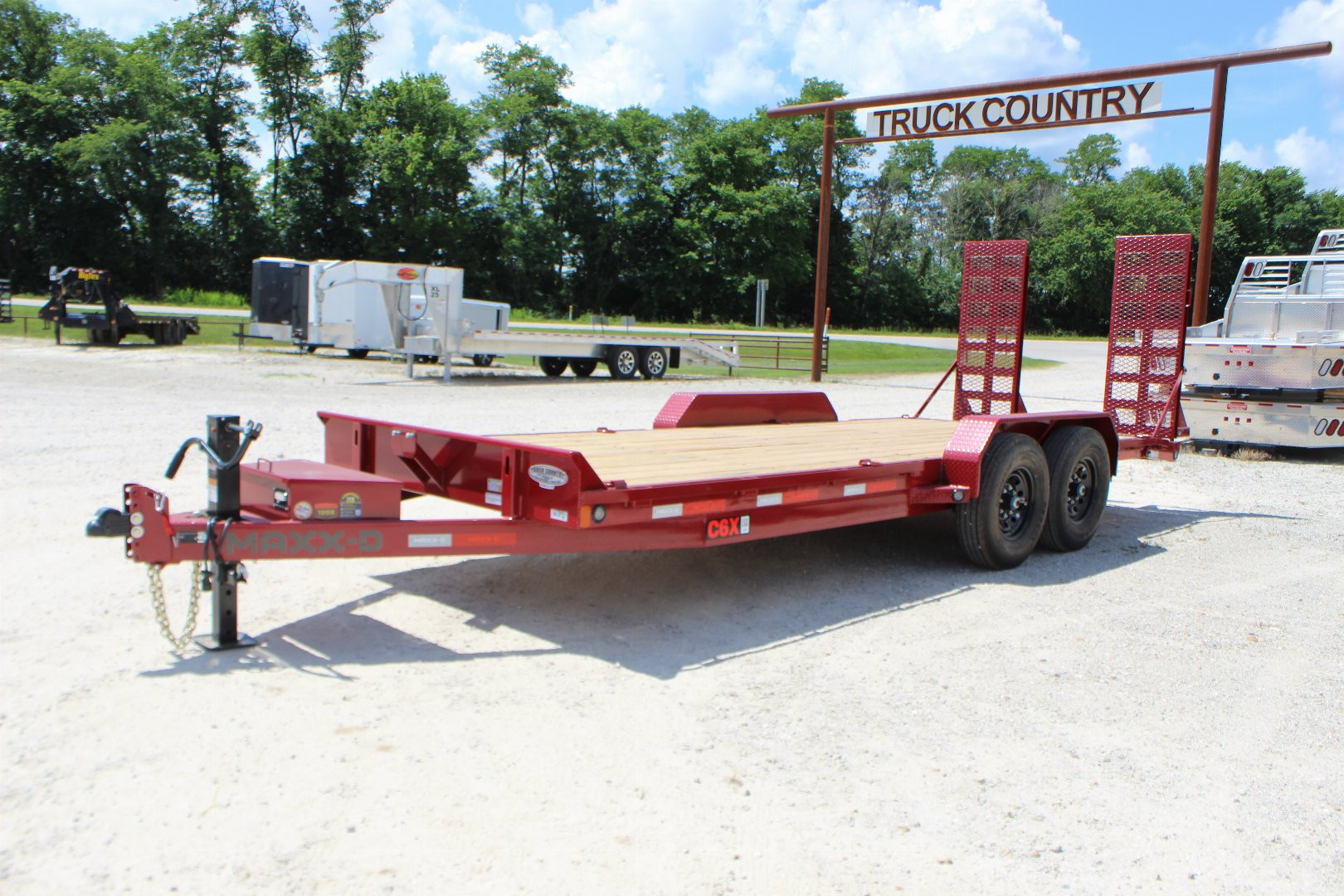 New 2026 MAXX-D C6X 83" x 20' BP Equipment Trailer