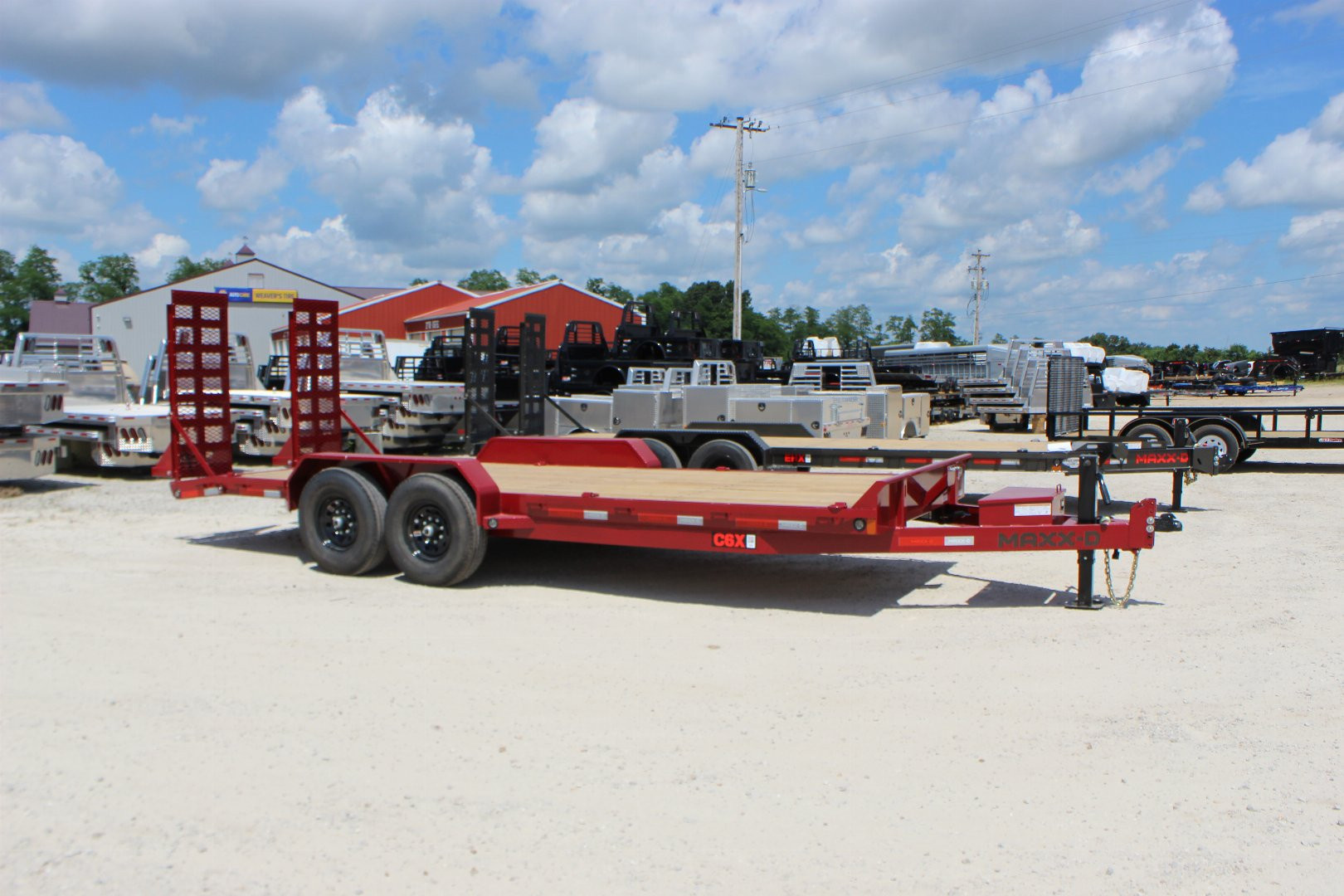 New 2026 MAXX-D C6X 83" x 20' BP Equipment Trailer