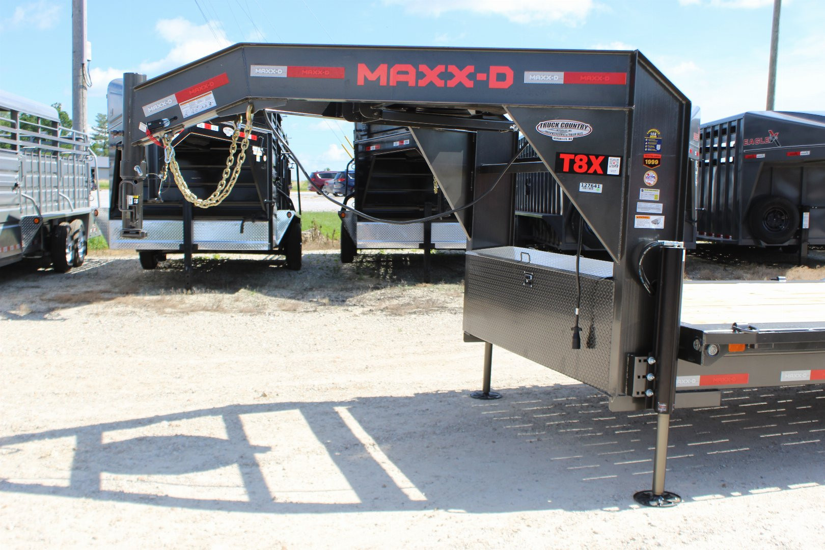 New 2026 MAXX-D T8X 102"x24' Gooseneck Equipment Tilt Trailer