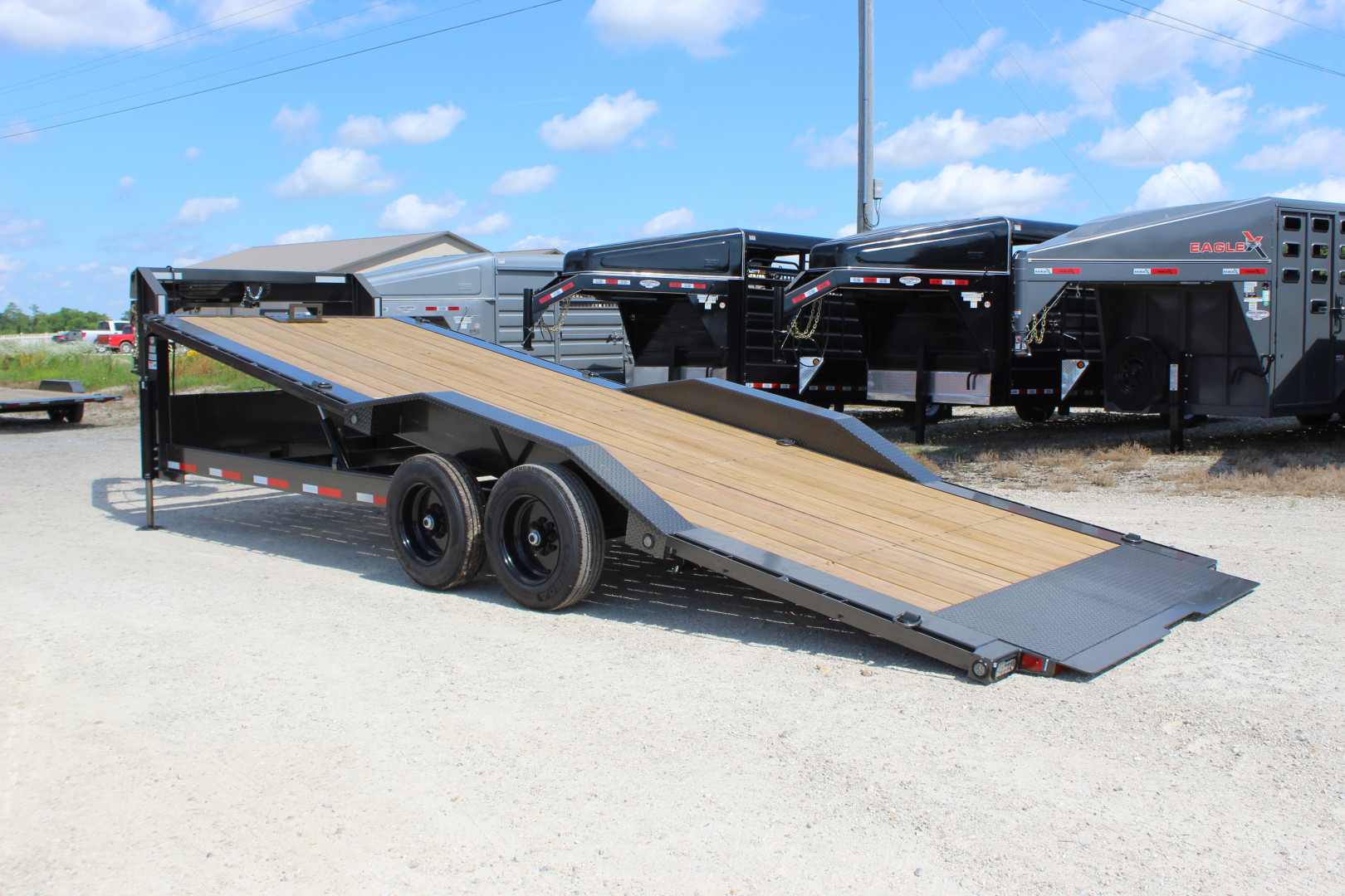 New 2026 MAXX-D T8X 102"x24' Gooseneck Equipment Tilt Trailer