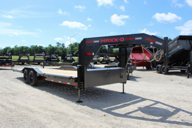 New 2026 MAXX-D T8X 102"x24' Gooseneck Equipment Tilt Trailer