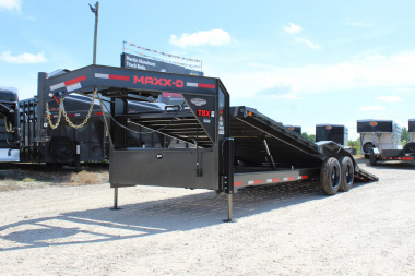New 2026 MAXX-D T8X 102"x24' Gooseneck Equipment Tilt Trailer