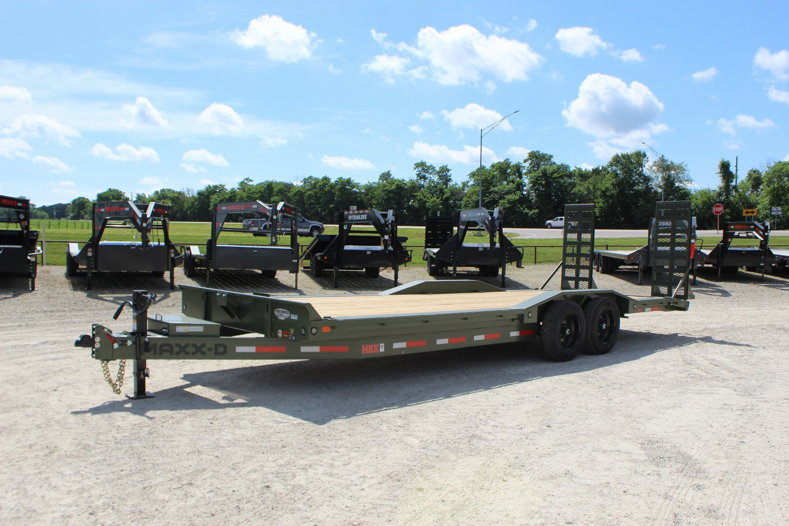 New 2026 MAXX-D H8X 102" x 24' Equipment Trailer