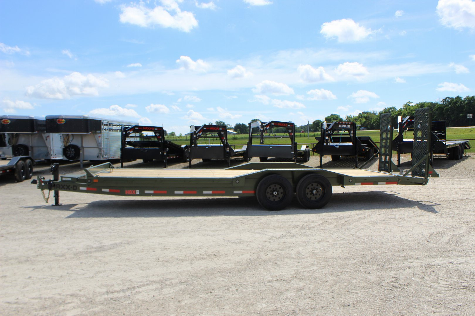 New 2026 MAXX-D H8X 102" x 24' Equipment Trailer