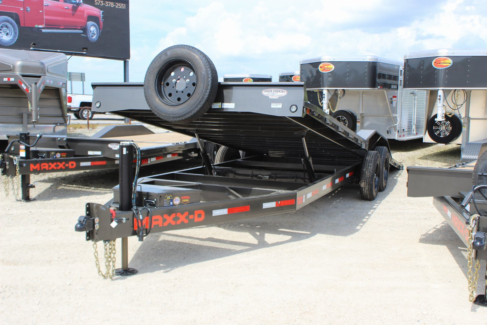 New 2026 MAXX-D T8X 102" x 24' Equipment Tilt Trailer