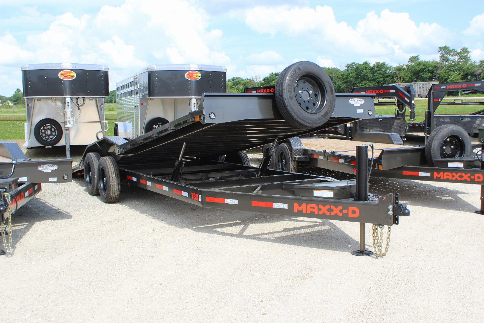 New 2026 MAXX-D T8X 102" x 24' Equipment Tilt Trailer