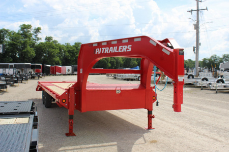 New 2026 PJ TRAILERS 102" x 25' LS Flatbed Trailer