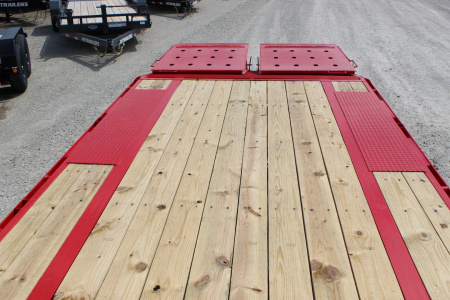 New 2026 PJ TRAILERS 102" x 25' LS Flatbed Trailer