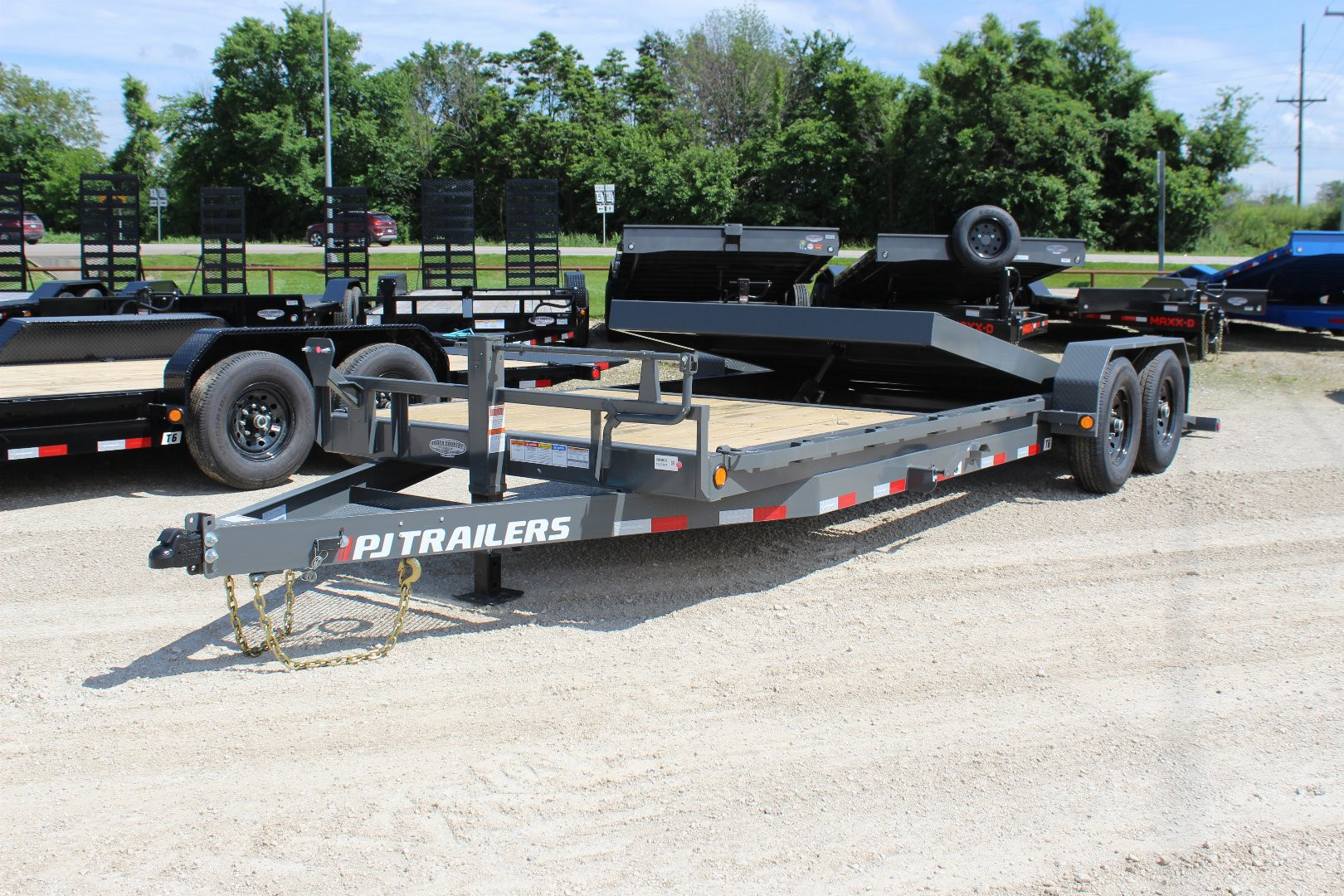 New 2026 PJ Trailers 83" x 22' T6 Tilt Equipment Trailer