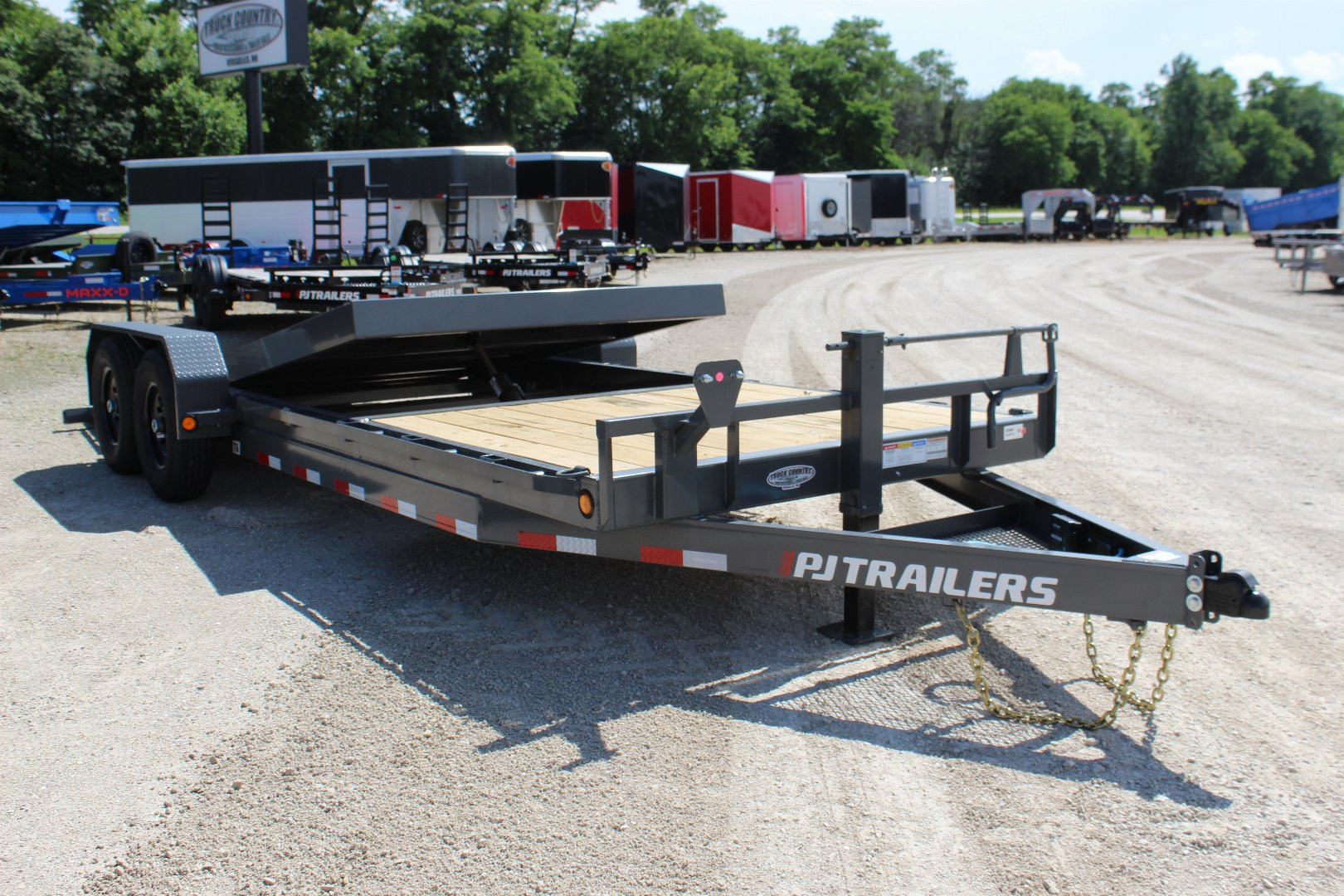 New 2026 PJ Trailers 83" x 22' T6 Tilt Equipment Trailer