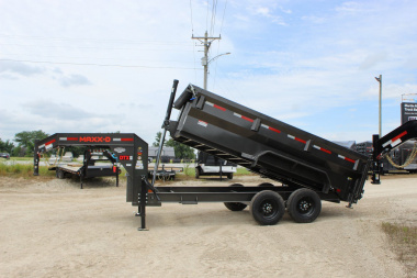 New 2026 MAXX-D DTX 14' Gooseneck Dump Trailer