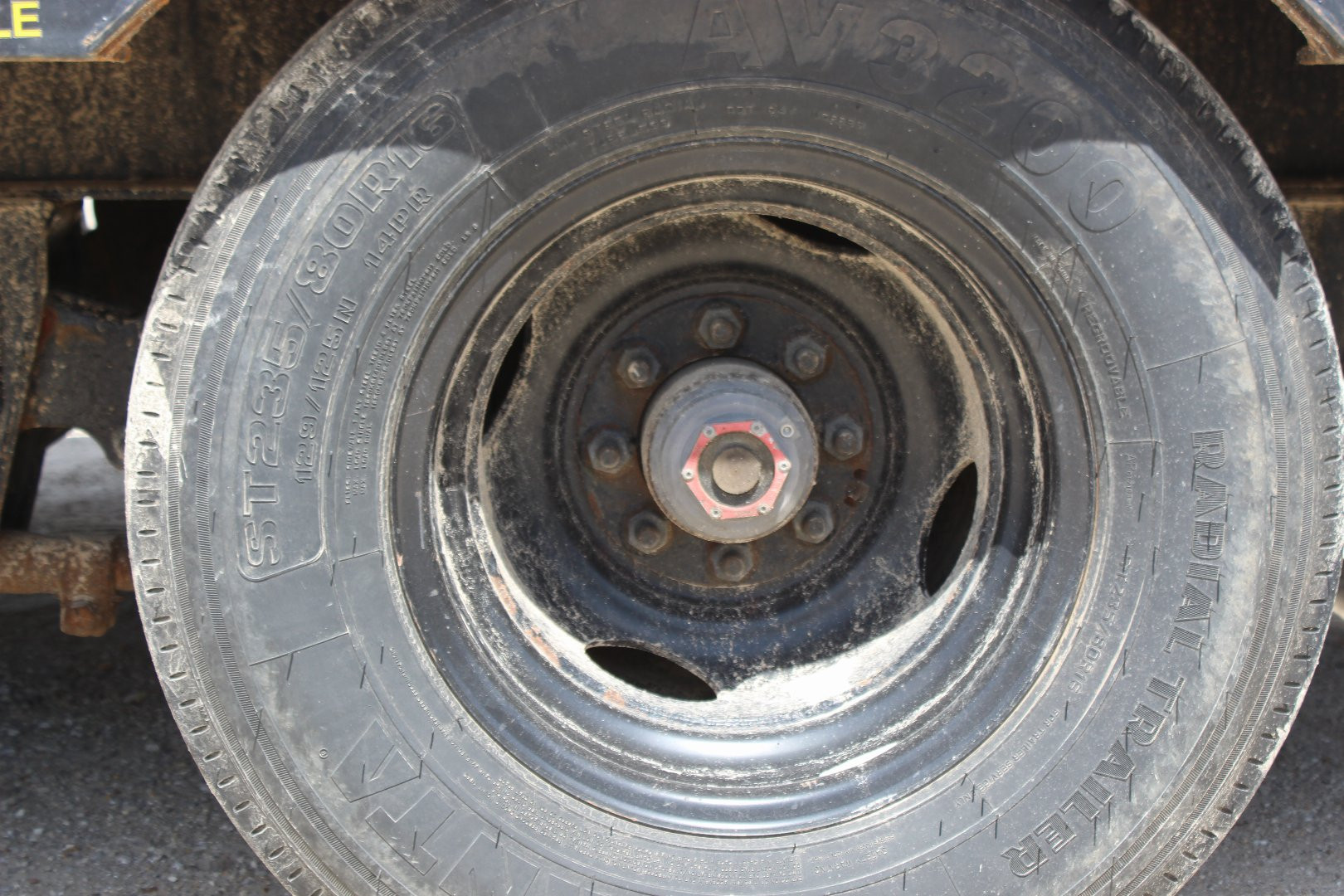 Used 2021 Big Tex 25' gooseneck Flatbed Trailer