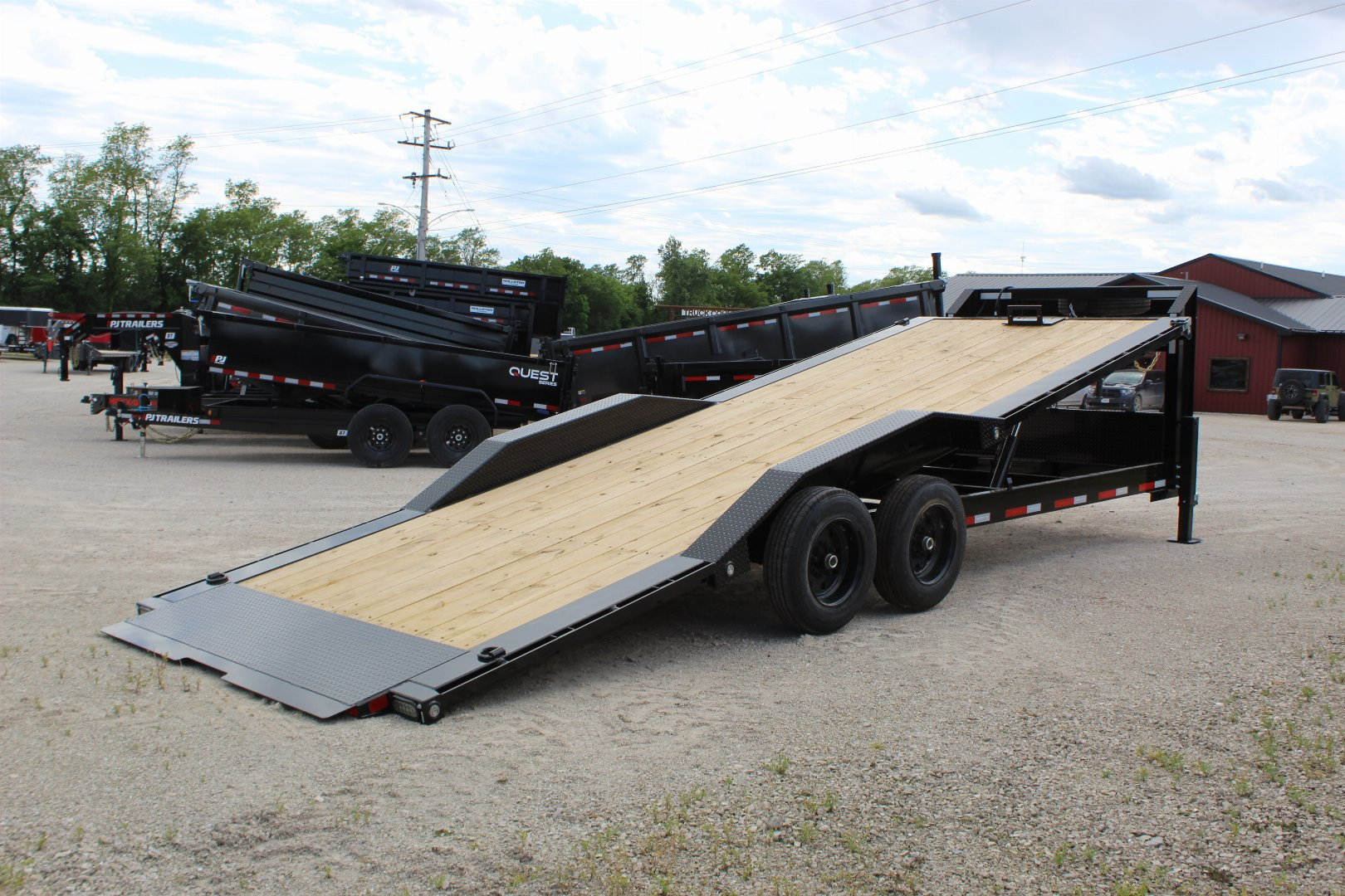 New 2026 MAXX-D T8X 102" x 24' Tilt Trailer