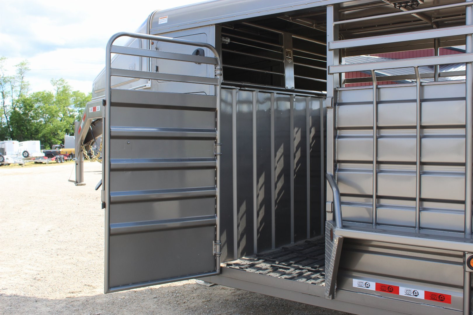 New 2025 GR TRAILERS 6.8' x 20' Livestock w/ dog boxes