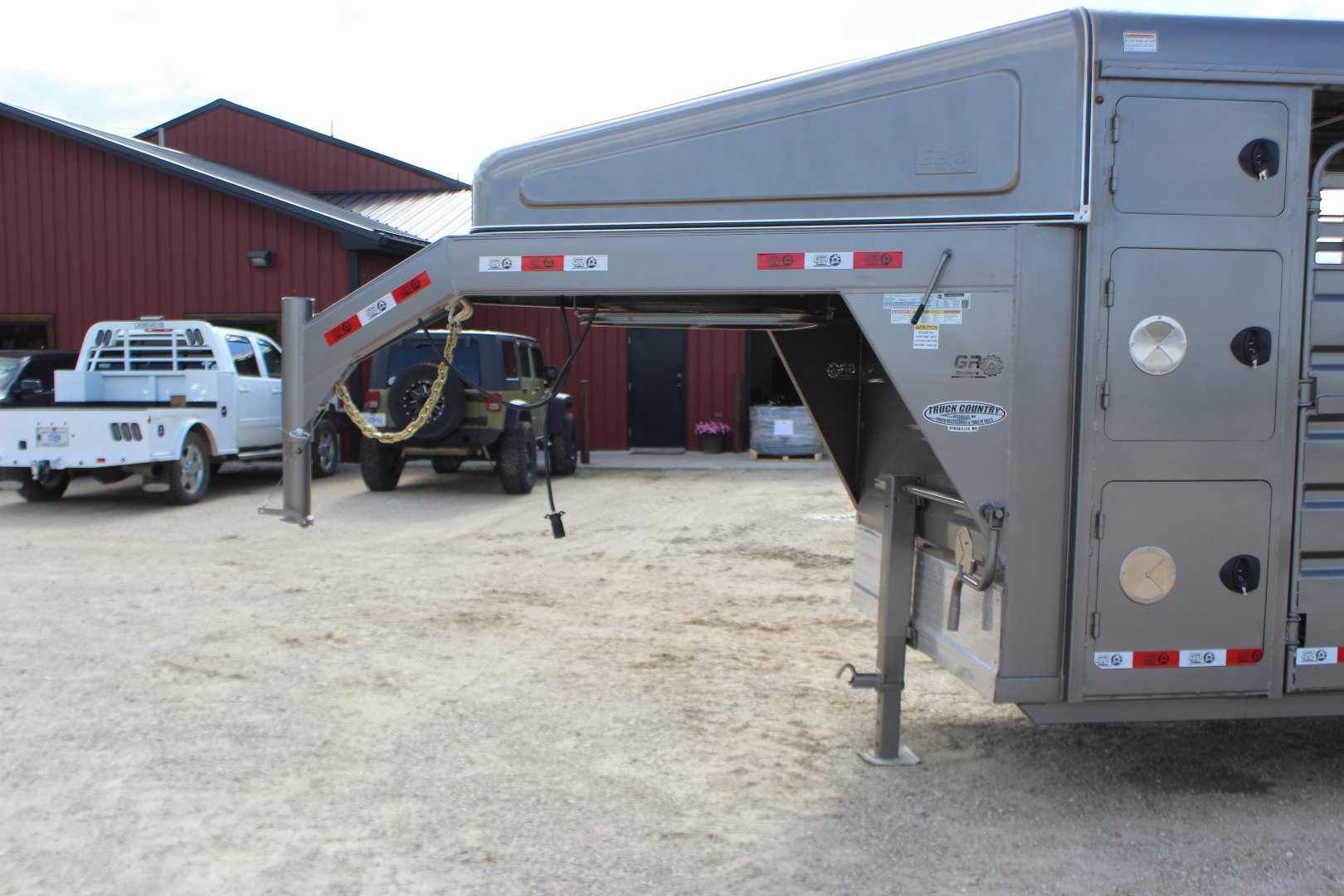 New 2025 GR TRAILERS 6.8' x 20' Livestock w/ dog boxes