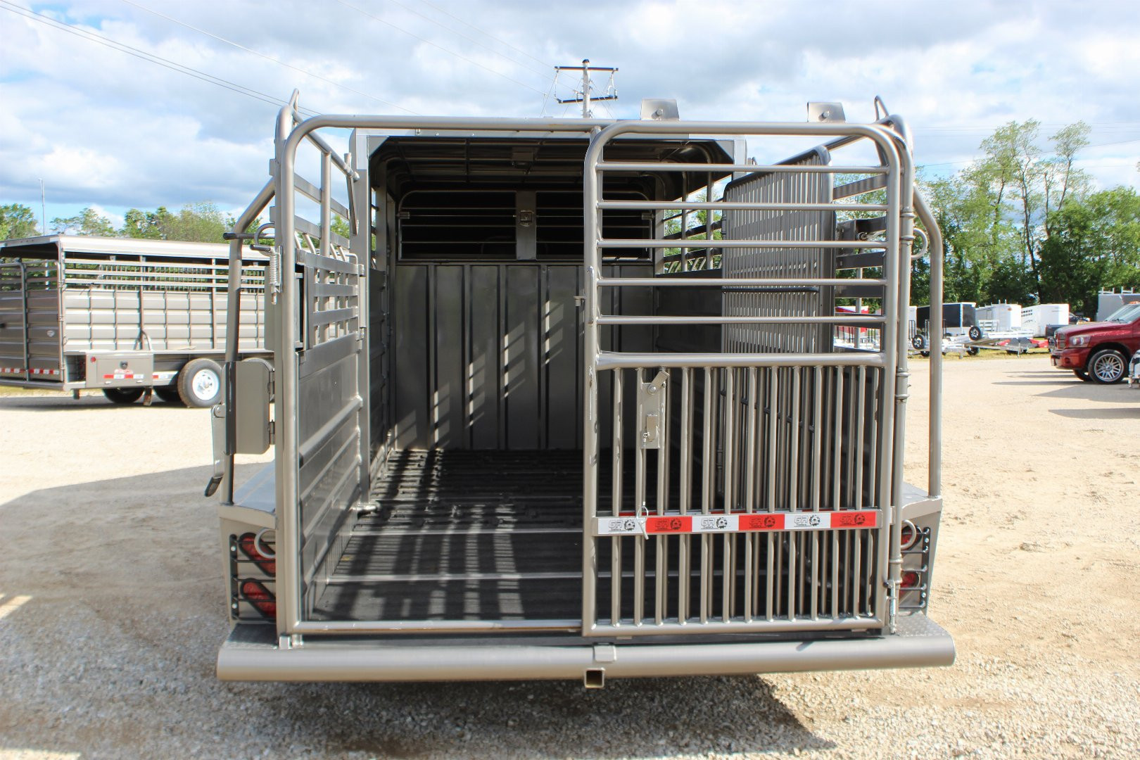 New 2025 GR TRAILERS 6.8' x 20' Livestock w/ dog boxes