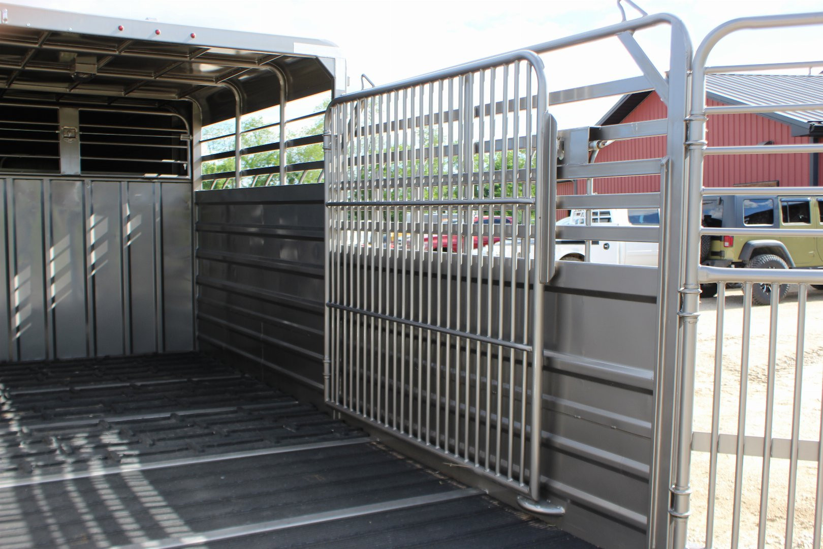 New 2025 GR TRAILERS 6.8' x 20' Livestock w/ dog boxes